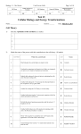 Biology 11 – Ms. Bowie Unit Test on Cells Page 1 of 9 Test #1