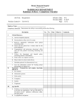 Radiology (X-Ray) – Competency Checklist