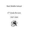 6th Grade Review - Rochester Community Schools