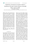 Quantitative Assessment of moisture content in Transformer Oil