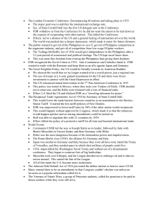 The London Economic Conference- Encompassing 66