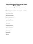 Lifestyle Disease/ Non-Communicable Disease Review Packet