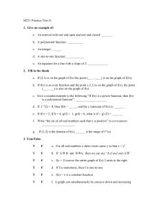 SI Practice Test I