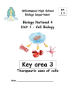 Key Area 3 – Pupil Booklet