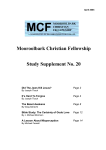 A Lesson About Misperception - Mooroolbark Christian Fellowship