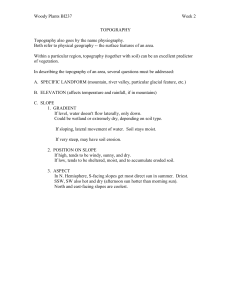 lecture notes on topography and geology