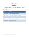 WebDesign_Lesson2_StudentResource_042211 - lroblee