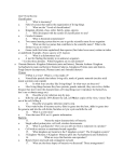 Unit 9 Test Review ANSWERS