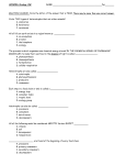 HONORS-Ecology HW NAME _________________________