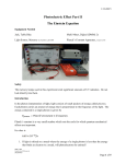 1/16/2015 Photoelectric Effect Part II The Einstein Equation