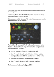 ph709-08-3b - Centre for Astrophysics and Planetary Science