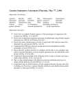 Genetics Summative Assessment review sheet