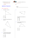 Applications of trigonometry