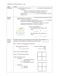 Probability and Punnett Squares – notes