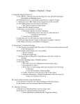 Chapter 5 Section 1 Notes
