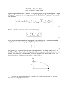 Chapter V. Part IV. Elliptically Loaded Wings