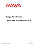 Avaya Data Ports List for Products