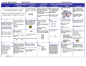 July Calendar with US Holidays2013