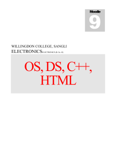 Moodle-9 - Willingdon College, Sangli