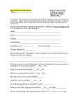 the Employment Application