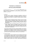 Confidential Disclosure Agreement (CDA)