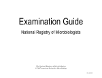 about the examination - American Society for Microbiology