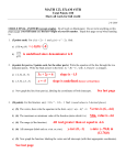 TR Exam 1 - Math E-Mail