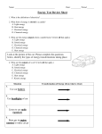 Energy Test Review Sheet Document