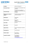 Prescription and administration charts