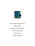 Environmental Assessment Form ENCLOSURE C Description of