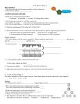 CST Review Sheet 2 DNA and RNA 1. The unit to the right which