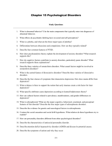 AP Psych 15 sq AP Psych-Psychological Disorders-SQ