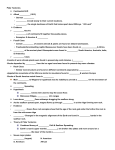 Chapter 10 Notes Blank