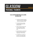 Fats - Glasgow Personal Trainers