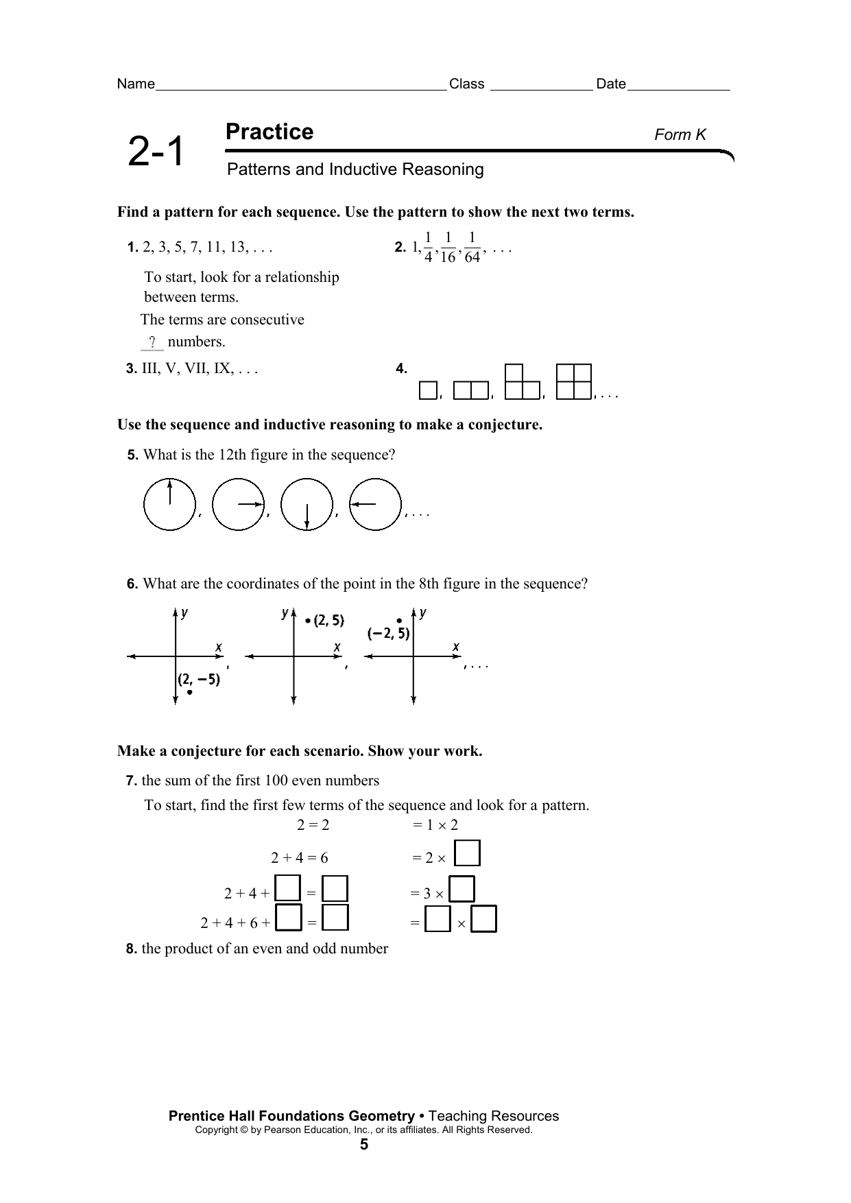 practice 1 1 patterns and inductive reasoning onecellularf8613d27