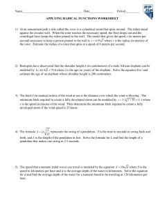 Complex Numbers Worksheet