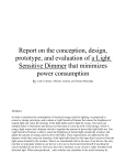 Report on the conception, design, prototype, and evaluation of a