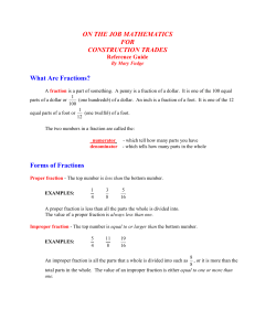 What Are Fractions - hrsbstaff.ednet.ns.ca