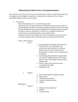 Differentiating Orbital Tumors in the Aging Population. The case of