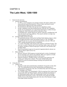 Text Ch.14 - The Latin West