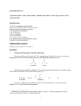 Chemistry 209 - Experiment #4