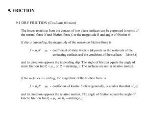 9. friction