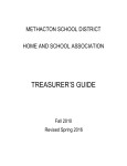 Treasurer`s Guide - Methacton School District