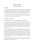 Homework Assignment Alaska Oil Development 1. Preamble