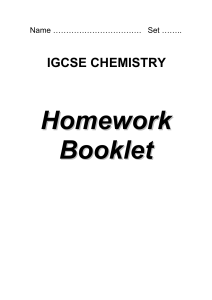 Homework Booklet [4,S]