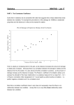 Statistics MINITAB