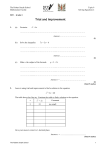 Homework on analysing questionnaires – grade C