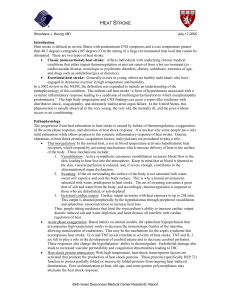 Heat Stroke - Beth Israel Deaconess Medical Center