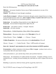 Cell Processes Study Guide