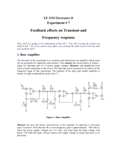 ECE 3235 Electronics II